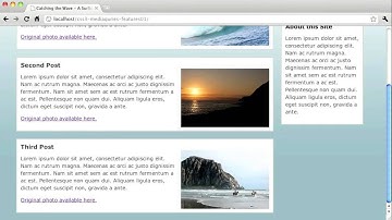 CSS3 Tutorials - CSS3 Media Queries - Width and Height