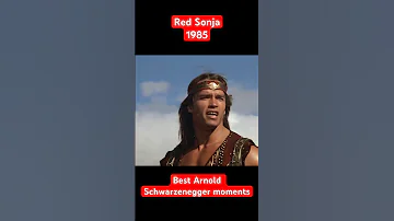 Red Sonja best Schwarzenegger moments #shorts #movie #film #cinema #schwarzenegger #redsonja