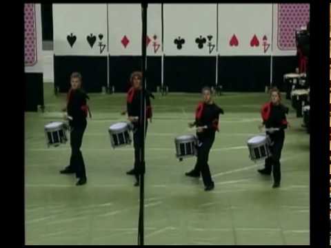 Monarch Indoor Percussion 2008 - The Winning Hand