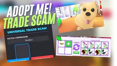 [TRADE SCAM!] AUTO ACCEPT/AUTO FREEZE Adopt Me (BEST SCRIPT) 🐱