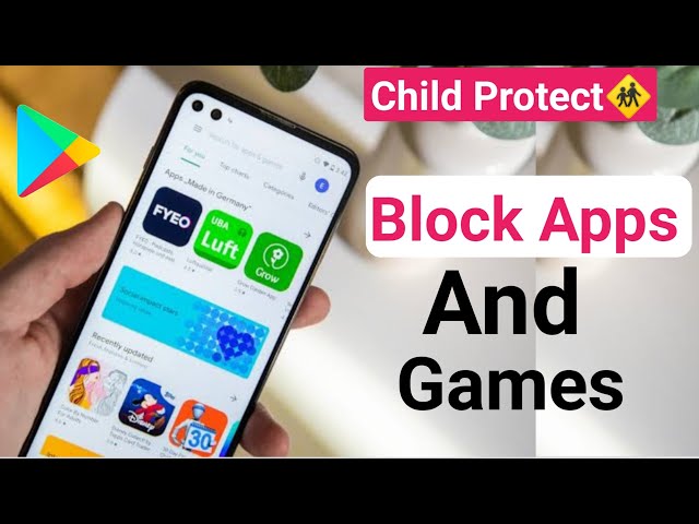 How block any games from play store/how to block free fire or pubg