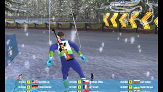 Выпуск 2 Biathlon Champion 2007  Первая гонка. Остерсунд Спринт