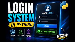 🔐 Build a Login System in Python! (Beginner Project)