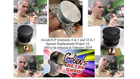 Arcade Spinner v2 for your Arcade1UP month of February release announced.