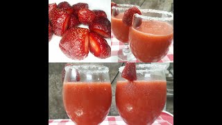 Strawberry Margarita Recipe By Gulmas Cuisine - Refreshing Drink - Gulmas Cuisine