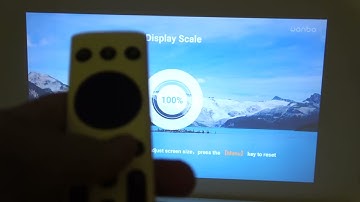 How to Change Display Scale on Wanbo Mozart 1