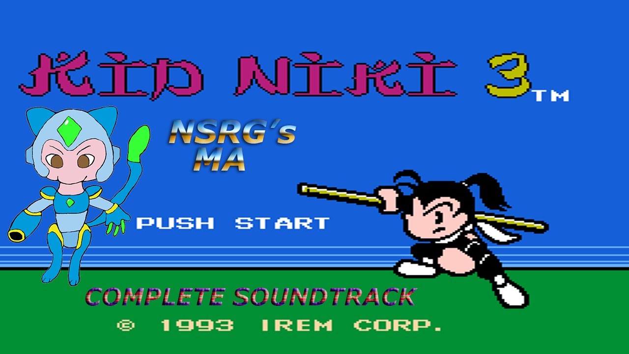 Kid Niki 3 (NES)(Complete Soundtrack)