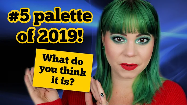 2019 Eyeshadow palette countdown #5  | Annette-mas...