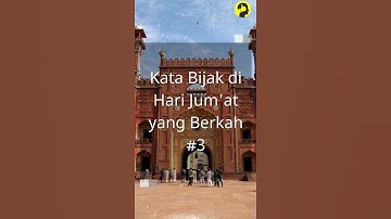 Kata Bijak Hari Jumat Penuh Berkah #Shorts