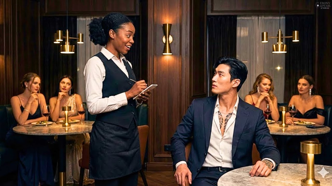 Korean Mafia Boss Ignored All Elegant Ladies, But Fell In Love With The New Black Waitress At First
