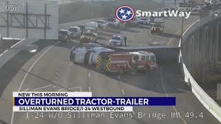 Famous I-24 reopens in downtown Nashville after semi crash Net Worth