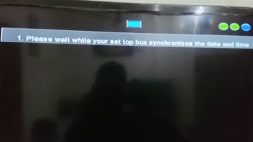 Videcon D2h Date and Time synchronise  Error |Please wait