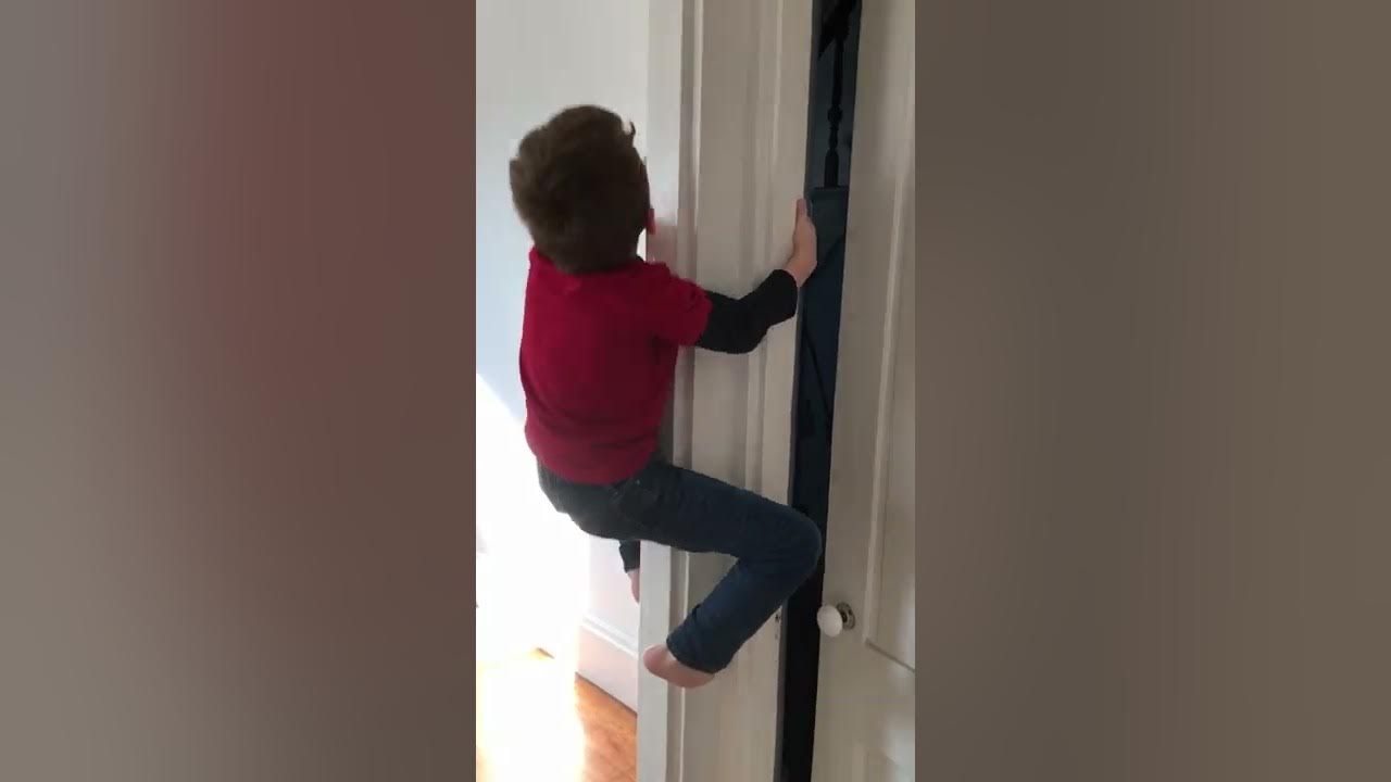 Doorframe Climbing Lesson for Kids YouTube