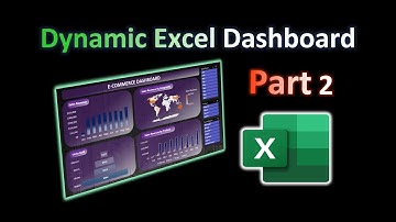 How To Build Dashboard In Excel | Part 2