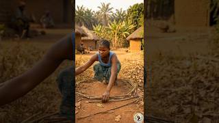 “I built a small hut for myself in the village 🛖” #VillageGirlStudio #fyp