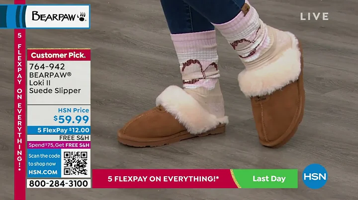 BEARPAW Loki II Suede Slipper