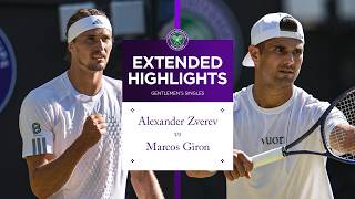 Powerful display πͺ | Alexander Zverev vs Marcos Giron | Extended Match Highlights | Wimbledon 2026 Powerful display πͺ | Alexander Zverev vs Marcos Giron | Extended Match Highlights | Wimbledon 2026
