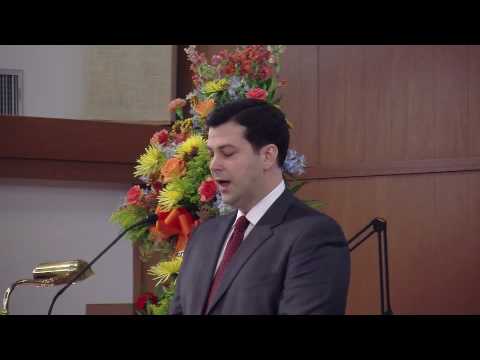 John J. Hill - Funeral Services - Brett Burlingame - Song "Give Of Your Best To The Master"