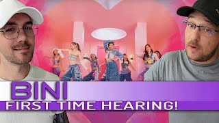 FIRST TIME HEARING!!  BINI - Salamin, Salamin (REACTION) | METALHEADS React