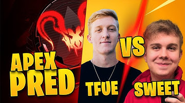 Tfue vs NRG Sweet Both POVs Side by Side in Pred Lobby #Shorts