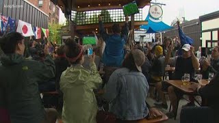 Seattle Soccer Fans Celebrate Us Womens Fight On And Off The Field