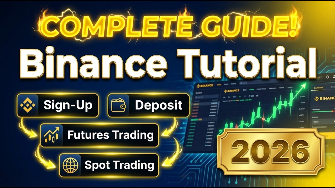 Binance Tutorial for beginners 2026: latest must‑have guide #Binancetutorial