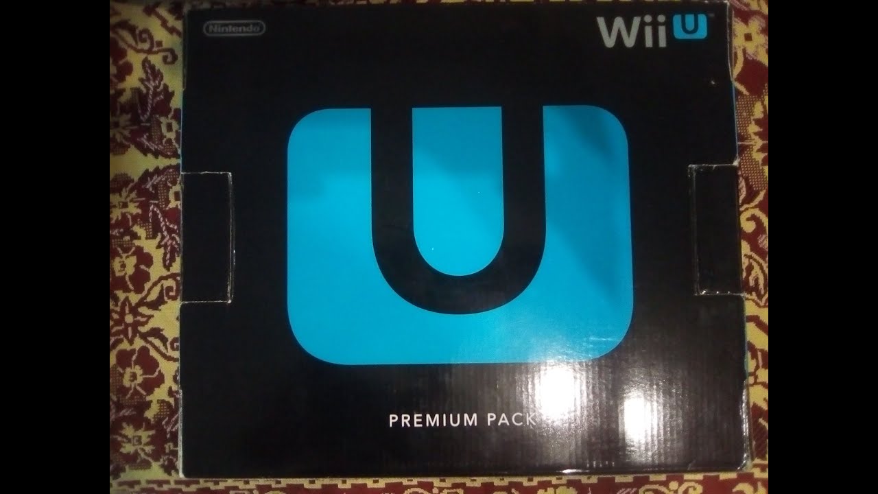 Распаковка желанной и долгожданной Nintendo Wii U (Premium Pack, 32 Gb)