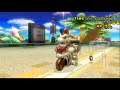 Mario kart wii time trials  dry bowser  coconut mall wii     