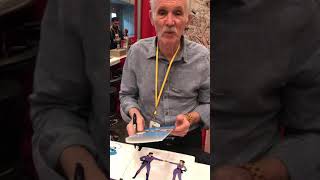 I talk with Michael Bell while he signs multiple characters (Paul Eiding makes a cameo)