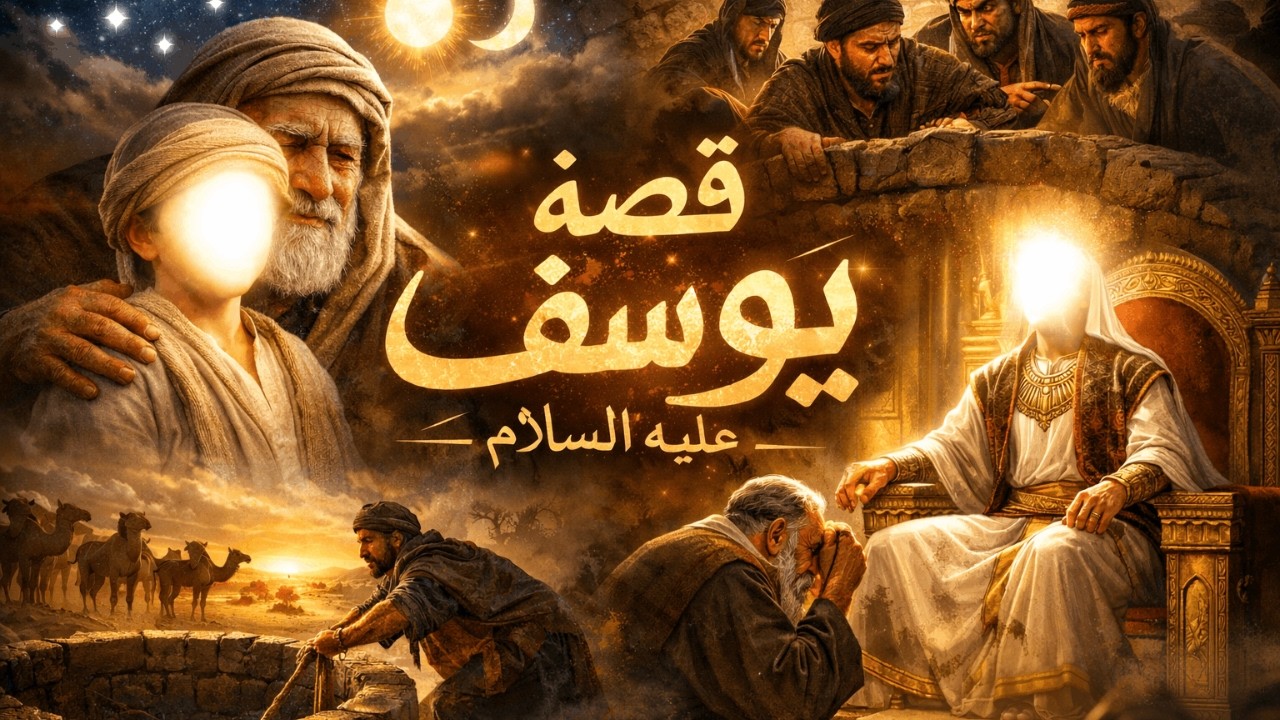 قصة يوسف عليه السلام – من البئر إلى العرش