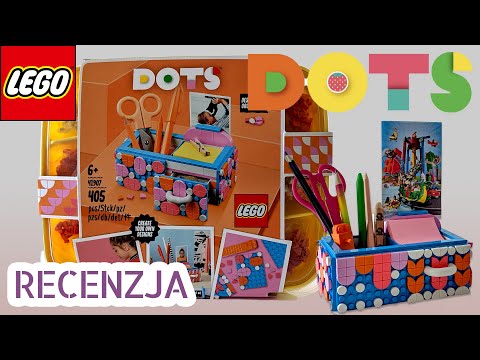 LEGO Dots 41907 📎Organizer na biurko - SPEED BUILD, RECENZJA
