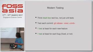Modern Source and Version Control with Git - Christian Couder - FOSSASIA Summit 2017