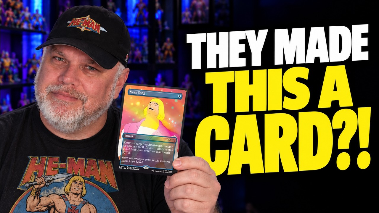 The He-Man Secret Lair Drops Tomorrow and One Magic the Gathering Card Choice Is Genius