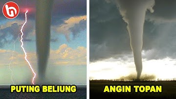 SeringTerjadi di Indonesia, Beginilah Perbedaan Proses Terjadinya Puting Beliung Vs Angin Topan
