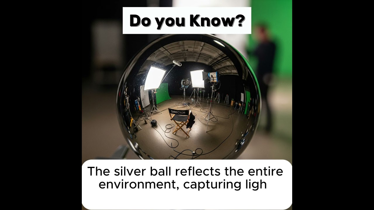🎥 Why Movie Crews Use a Shiny Silver Ball on Set?