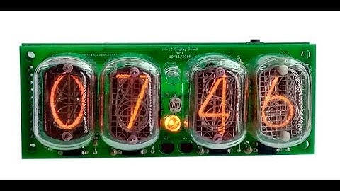 4-Digit Wemos Nixie Clock Build tutorial - Part 2 - Low Voltage Circuit