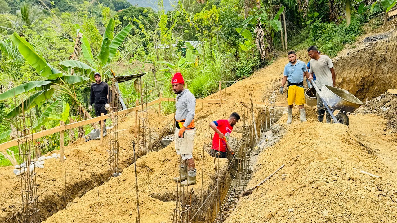 DIA 8.EMBARIllando  LA CASA DEL AMOR Y LA AMISTAD EN EL CAMPO NARANJAL