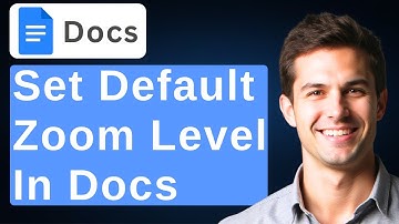 How To Set The Default Zoom Level In Google Docs [Guide] [2025 Guide]