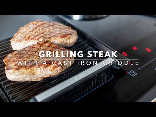 Grilling Steak on a Griddle / Grill Plate 