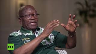 uMkhonto weSizwe Party President, H.E Pres. Jacob Zuma delivers a political lecture on Russia Today.