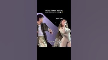 Thumbnail of Jungkook with #Halsey, #MeganTheeStallion & #Latto on stage✨ #bts #jungkook #ddaengbts #kpop