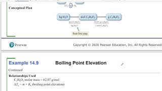 Tro Chapter 14 Example 9 Boiling Point Elevation