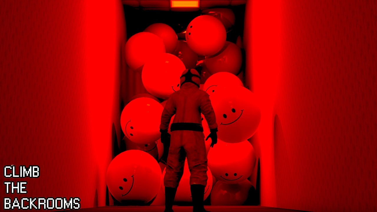 アスレチック要素があまりにも難しすぎるバックルームから脱出するゲーム【Climb The Backrooms】