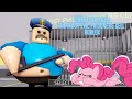 Pinkie pie plays  barrys prison run on roblox