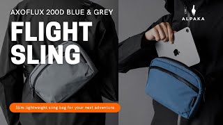 ALPAKA Flight Sling - Axoflux 200D Blue & Grey