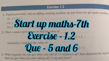 viva education start up mathematics class 6 ex 1.2| start up maths ex 1.2| integers
