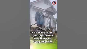 Cả Đời Vay Mượn Tích Cóp Xây Nhà, Bão Cuốn Sạch Trong Chớp Mắt #tintuc #cuocsong