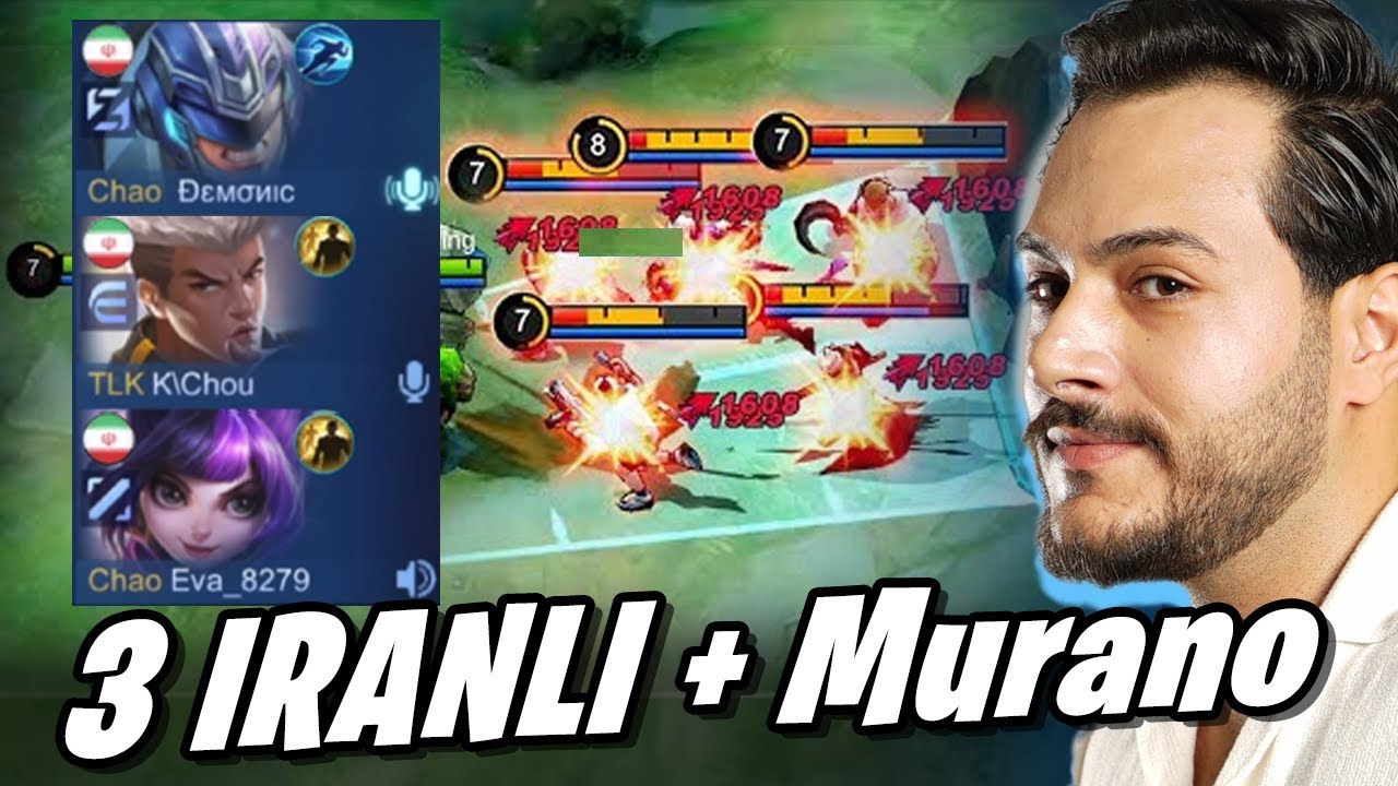 Mobile Legends'da 3 İRANLI + MURANO ROGER DİYİM ANLA!