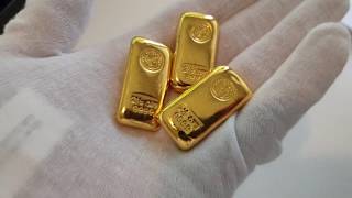 Perth Mint Gold Bullion Bars for Sale - 2.5oz Gold Cast Bullion