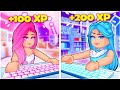 Who Can Level Up The Fastest In Royale High?! SISTER vs SISTER! Roblox
